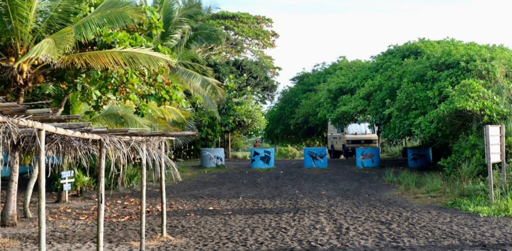 Strandstellplatz - La Barqueta, Nähe David