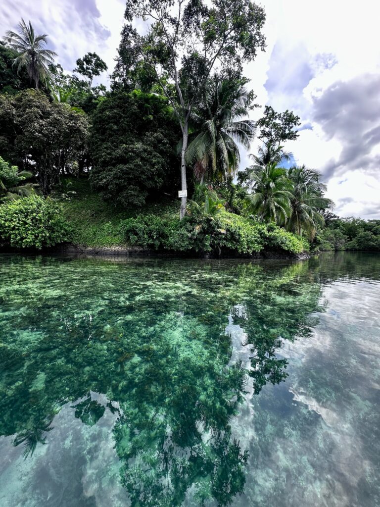 Isla Pastores - Palmen, Meer, Korallen