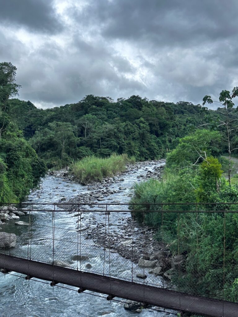 Grandfathers Bridge, wo Rio Paradiso und Piedro zusammen fließen