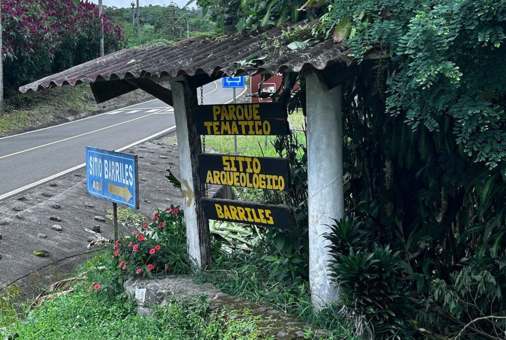 Einfahrt Sitio Barilles Via 43