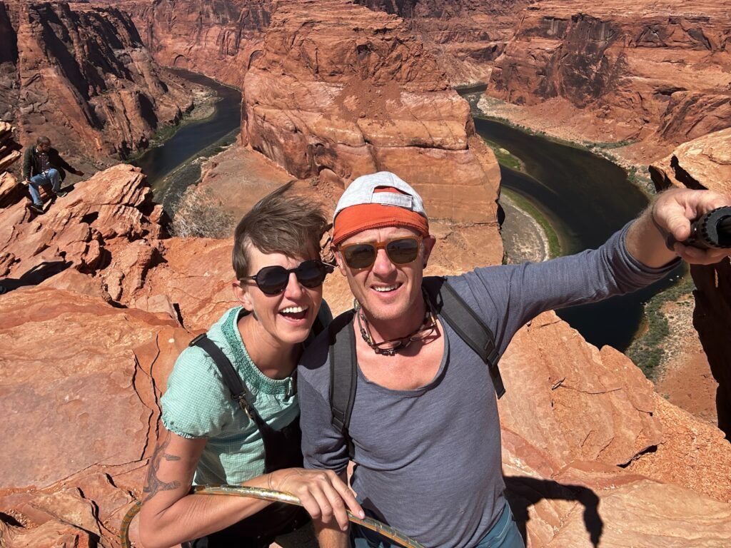 Die Eisis am Horseshoe Bend (Gran Cañon) Arizona