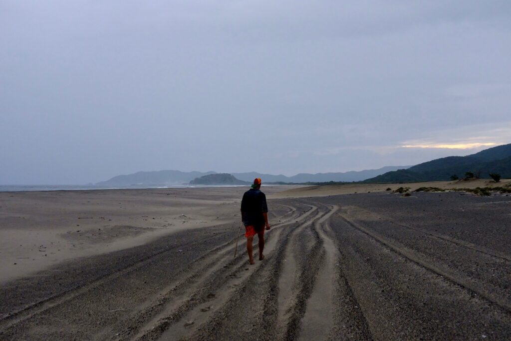 México, Oaxaca Sanddüne einsames Strandparadies, kurz vor dem Sturm México, Oaxaca Sanddüne einsames Strandparadies, kurz vor dem Sturm