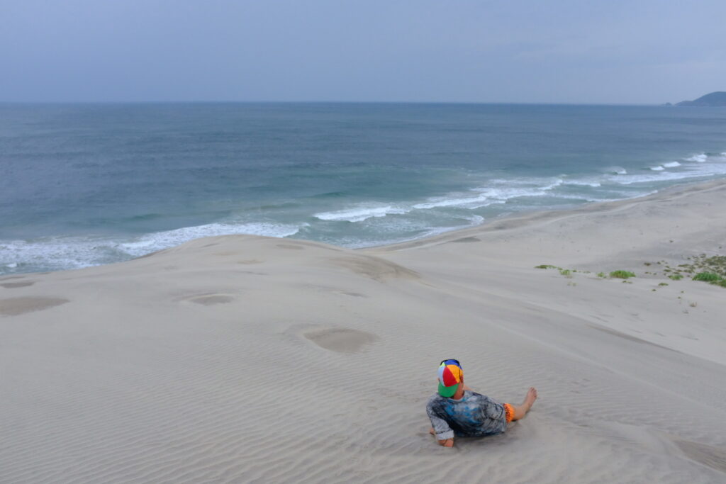 México, Oaxaca, einsames Strandparadies, auf der Sanddüne México, Oaxaca, einsames Strandparadies, auf der Sanddüne