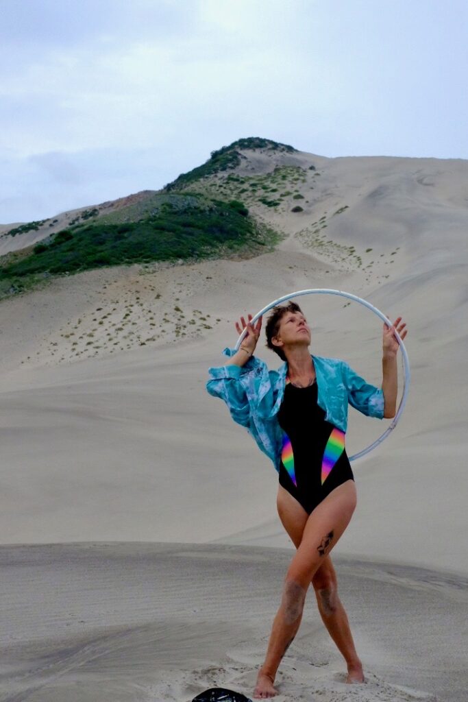 México, Oaxaca Sanddüne einsames Strandparadies, Hula Hoop México, Oaxaca Sanddüne einsames Strandparadies, Hula Hoop