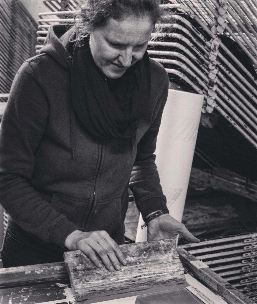 Siebdruckerin - meine Berufung im alten Leben