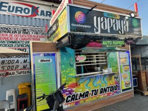Lieblings Cevice - Foodtruck in Chanis, Panamá