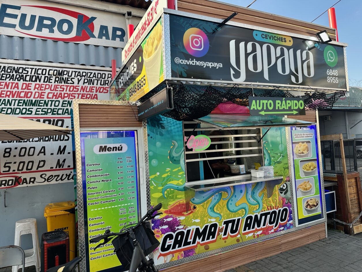 Lieblings Cevice - Foodtruck in Chanis, Panamá