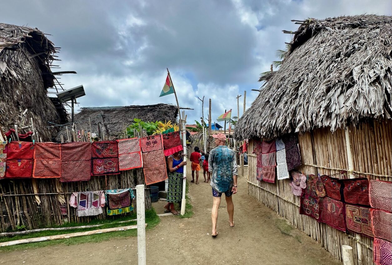 Traditionelle Mola Kunst, San Blas