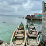Traditionelle Fischerboote San Blas