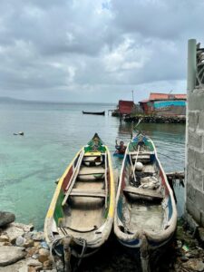 Traditionelle Fischerboote San Blas