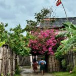Traditionelle Kleidung der Kuna, ihre Gärten und Häuser, San Blas