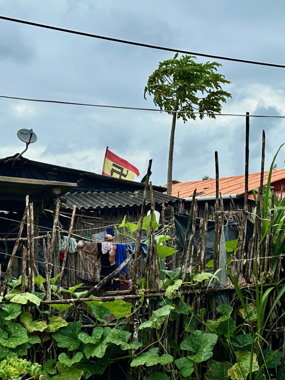 Traditioneller Garten auf San Blas