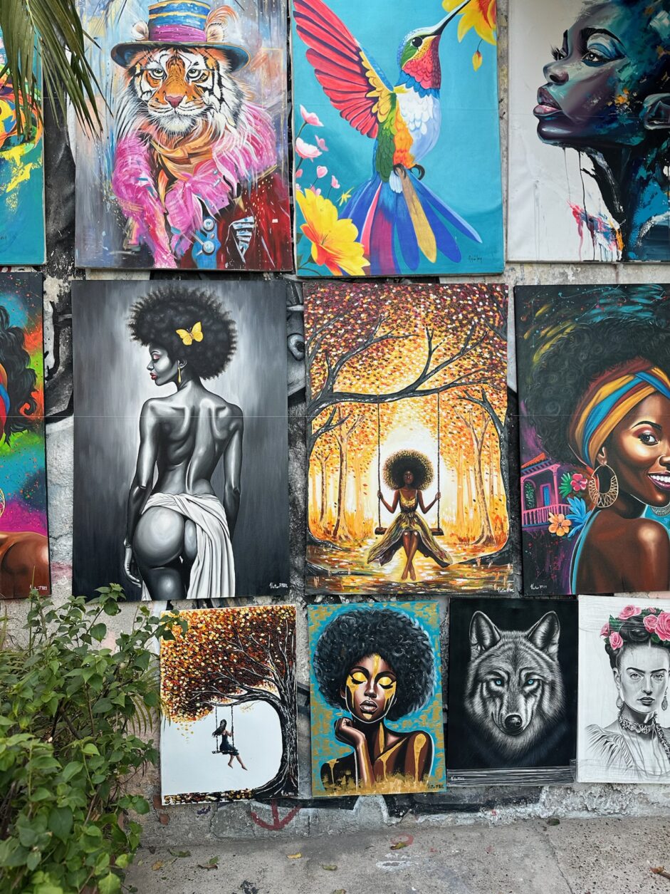 Kunst im Alten Händlerviertel Getsmaní, Cartagena 