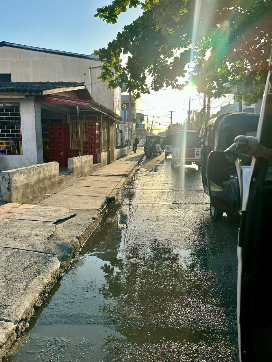TukTuks in Turbaca, Kolumbien
