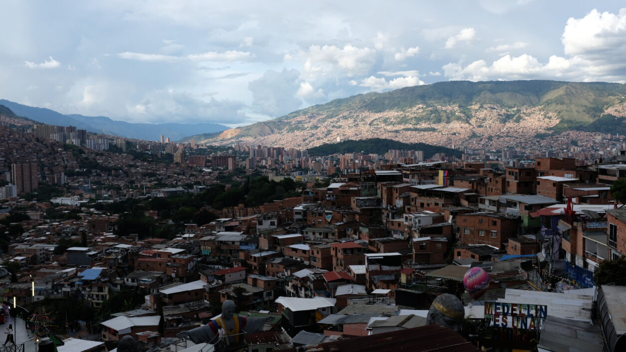 Medellín von der Comuna 13 aus