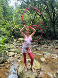 Hula Hoop Mandalas machen Spaß und sorgen für Ahhs und Ohs