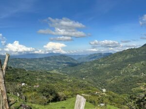 Die Berge von Medellín