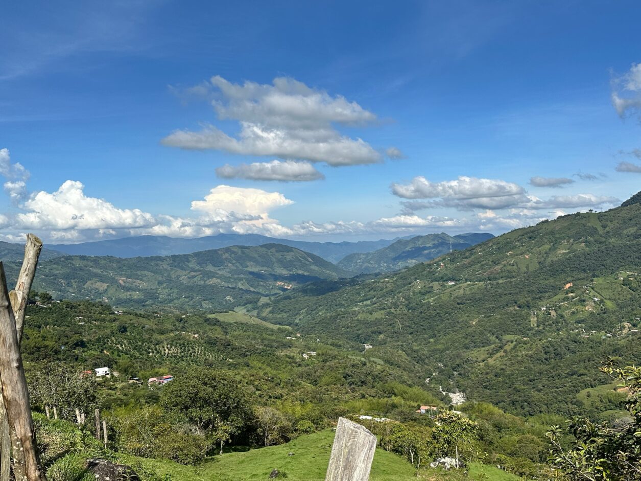 Die Berge von Medellín