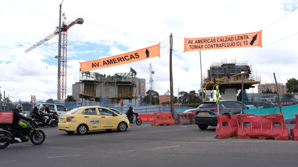 Bogotá - Metrobaustelle