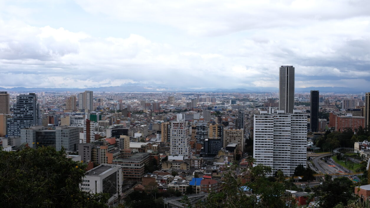 Bogotá - Häuser bis zum Horizont