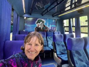 Im Bus von Cota nach Bogotá (Portal 80)
