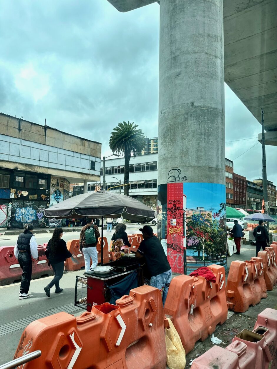 Bogotá - Metrobaustelle