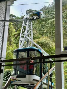 Bogotá - Schwebebahn „Taquilla Monserrate Teleférico“