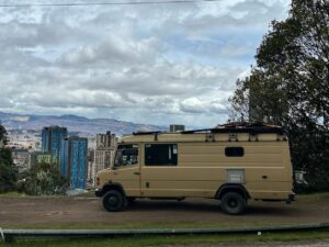 Bogotá von oben mit Cecil 711d