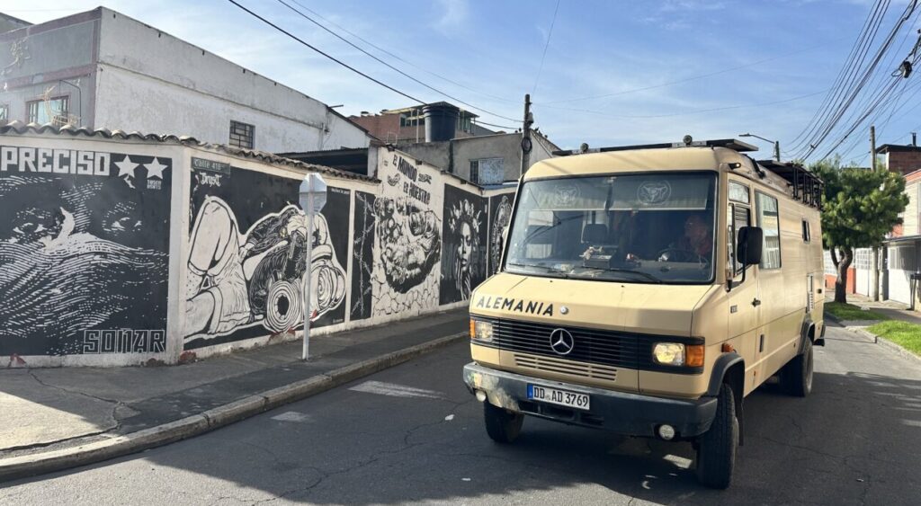 Mit dem Wohnmobil durch Bogotá