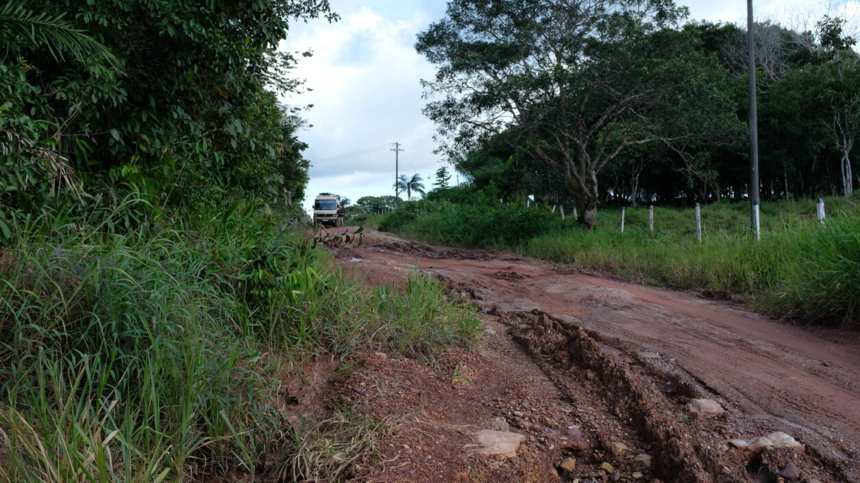 Carretera Puente de Nowen - Cerro Azul - Unser Umkehrpunkt