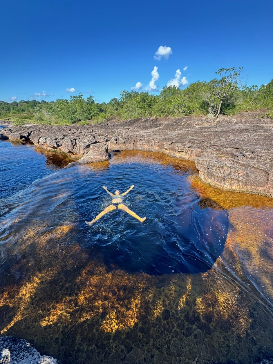 Pozos Naturales - der größte Pool mit 3-4m Durchmesser