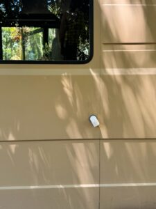 Lüftung für Trockentrenntoilette